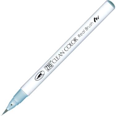 Imagem de CANETA ZIG PEN REAL BRUSH AQUA BLUE RB 6000AT 307