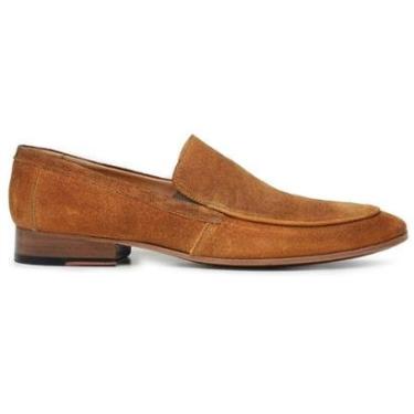 Imagem de Sapato Social Ferrugem Camurca Premium 45885-Masculino