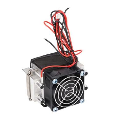 Imagem de Refrigerador Termoelétrico Peltier, Mini Ar Condicionado, Módulo de Resfriamento Semicondutores DC 12V Mini água de Resfriamento de água do Duplo Núcleo Duplo para