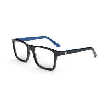 Imagem de Armação Mormaii High 3 M6110APE54 Preto Azul M6110 APE 54