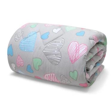 Imagem de Edredom Buettner Solteiro Malha 100% Algodão Basic Estampado Amores 15
