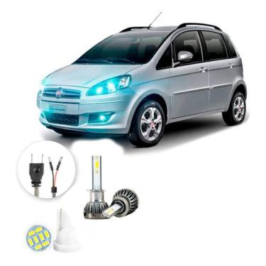Imagem de Ultra Led Nano 22000lm Fiat Idea 2011-2016 Farol Milha H1 - LUXLED y3,