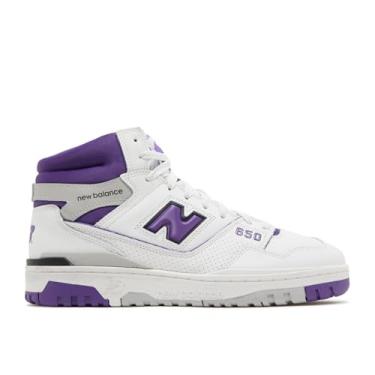 Imagem de New Balance Tênis masculino 650, Branco/interestelar/Raincloud, 41