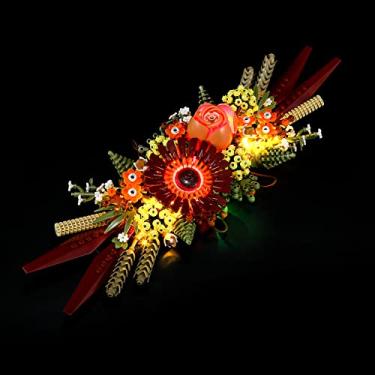 Imagem de GEAMENT LED Light Kit Compatible with Lego Dried Flower Centerpiece 10314 Building Model (Model Set Not Included)
