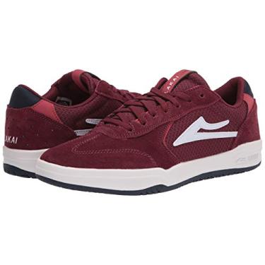 Imagem de Lakai Footwear Mens Tênis de skate Atlantic, Borgonha, 6