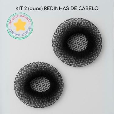 Imagem de Kit 2 Redinhas de Ballet Infantil para Cabelo - Magic Sky, Preto, Únic