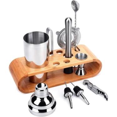 Imagem de Conjunto de Barman, Coqueteleira de AçO Inoxi(Kit 10)