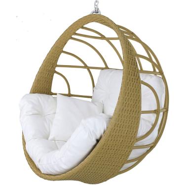 Imagem de Balanço Ninho Suspenso Hungria Avelã E Courino Náutico Bco