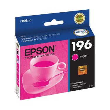 Imagem de Cartucho De Tinta Epson T196320 T196 Amarelo | Xp101 Xp201 Xp214 Xp401 Xp411 Wf-2532