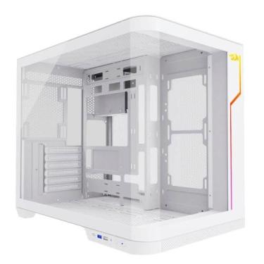 Imagem de Gabinete Gamer Redragon Wideload Extreme Lunar White Ca-605W