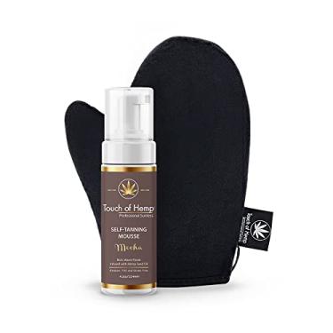 Imagem de Infusion Espuma Autobronzeadora Com Luva Sunless Tanner Mousse Streak-Free Tan Professional Formula (Médio - Kit)