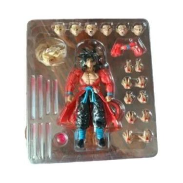 Imagem de Black Hole SHF SSJ4 Brute Evolution Time Jumper Anime Action Figure Mo