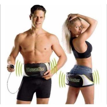 Imagem de Cinta Abdominal Redutor Medidas Massageador Elimina Gordura - Pracasa