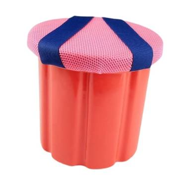 Imagem de Fenteer Acessórios para bancos de jardinagem, redondos, vestíveis, 150 kg, assento de trabalho para jardineiros ao ar livre, resistente para piqueniques no, Altura 25 Cm