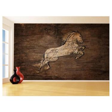 Imagem de Papel De Parede 3D Animais Pop Art Cavalo Cores 3,5M Pxa335 - Você Dec