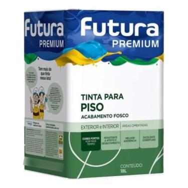 Imagem de Tinta Acrílica Fosca Base Agua Piso Futura Premium 18l Cores, CONCRETO