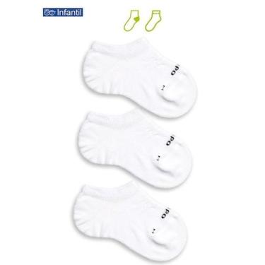 Imagem de Kit 6 Pares Meias Infantil Lupo 2270-089 24/29 ao 30/35 Cano Invisível