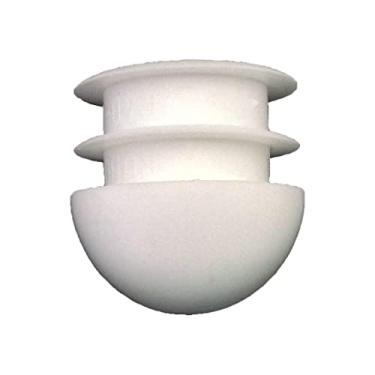 Imagem de Jejavu 1" Pés De Cadeira Redondos Deslizantes, Proteja Seus Móveis Internos E Externos, Deslizadores Móveis, Protetor Piso, Pacote Com 16, Branco