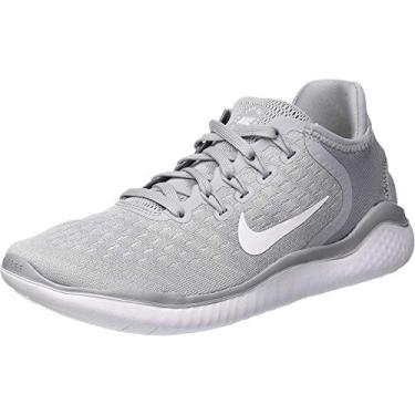 Imagem de Nike Free RN 2018 Tênis masculino de corrida, Grey Wolf Grey White White Volt 003, 9.5