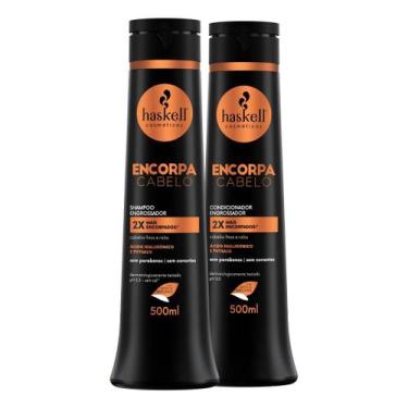 Imagem de Kit Haskell Encorpa Shampoo e Condicionador 500ml