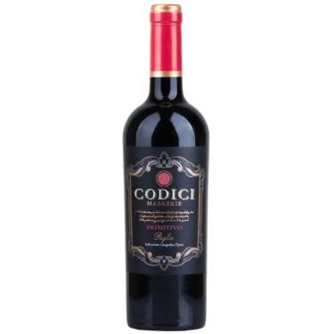 Imagem de Vinho Tinto Codici Primitivo Puglia 750ml