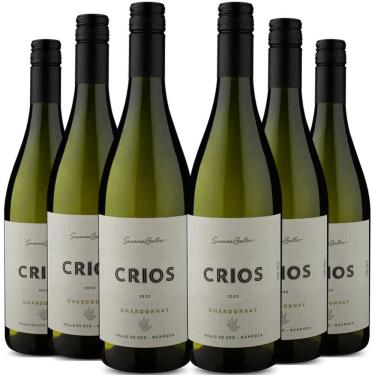 Imagem de Kit 6 Garrafas Vinho Branco Susana Balbo Crios Chardonnay 750ml