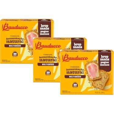 Imagem de 3 Torrada Multigrãos BAUDUCCO MultiPack 284g