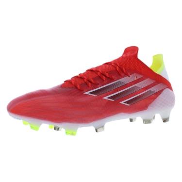 Imagem de adidas Tênis de futebol masculino Adizero Scorch, Vermelho/Core Black/Solar Red-Red, 14.5 Women/13.5 Men