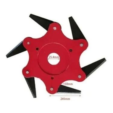 Imagem de Lâmina Tipo Canivete 4 Pol 6 Pontas Universal para Roçadeira - Sa, Son