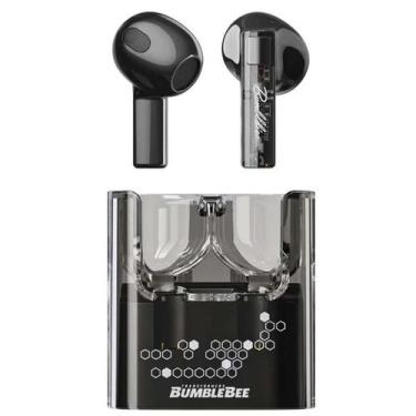 Imagem de Fone De Ouvido Bluetooth 5.3 Transformers Bumblebee Preto - Knup