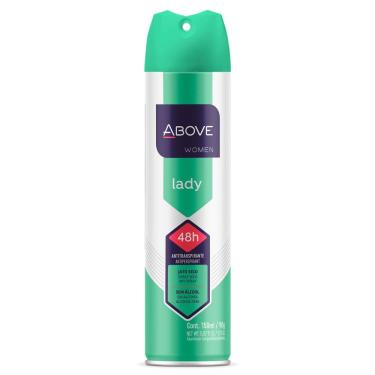 Imagem de Desodorante Antitranspirante Above Women Lady Aerosol 150ml