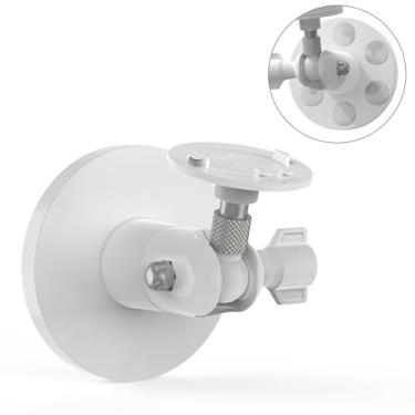 Imagem de OkeMeeo Suporte Magnético para Câmera Interna Ring 2ª/1ª Geração, Câmera Adesiva e Mais Câmeras de 1/10.2 cm (Branco, 1 Pacote)