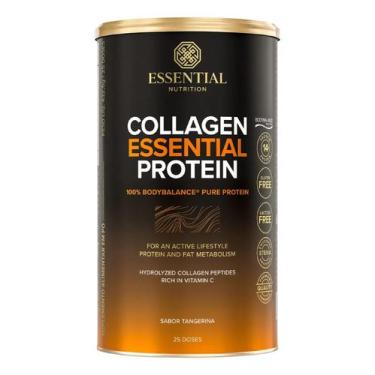 Imagem de Collagen Essential ProteinTangerina 432,5g Essential - Essential Nutri