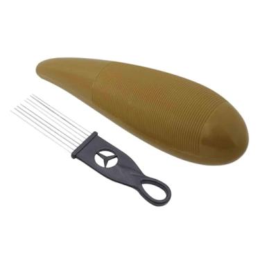 Imagem de Dynwave Guiro Shaker Guiro Instrumento de Percussão, Brinquedo de Desenvolvimento, Guiro em Forma de Peixe Crianças Instrumentos Musicais Brinquedo para