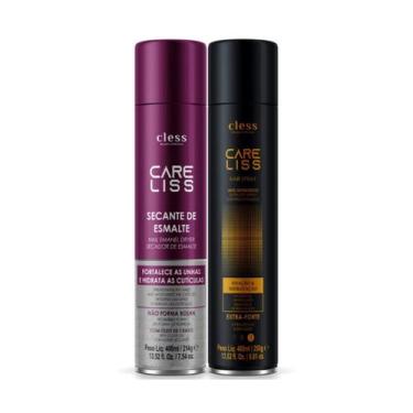 Imagem de Kit Care Liss Finalização 2pc (Spray 400ml + Spray Secante 400ml)