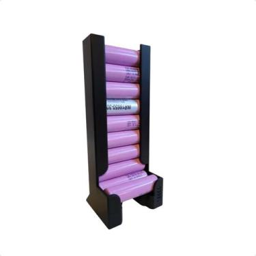 Imagem de Suporte De Bateria 18650 Com Capacidade Para 10 Baterias - lojaaquitem