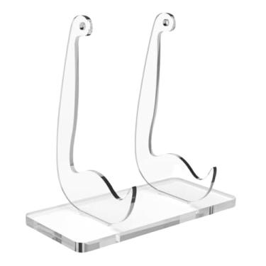 Imagem de Baoblaze Suporte de prato para exibição de porta-retratos, suporte de acrílico para livros, cavalete, de prato para livro de receitas, bandeja de cartão