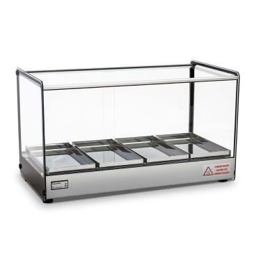 Imagem de Estufa Quadrada Evr 4 Bandejas Titã Evr Reta Com Led 4b Cinza 220v