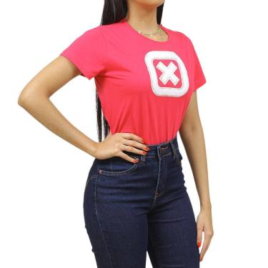Imagem de Camiseta Feminina Rosa TXC 37575