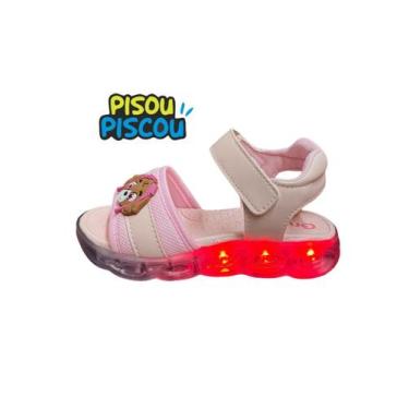 Imagem de Sandália Papete Infantil Feminina Menina Luz Led Diversão - Grugui, 23
