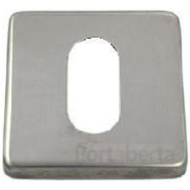 Imagem de Kit Roseta Avulsa Fechadura Externa Imab Inox Polido Cromada