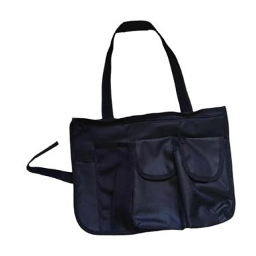 Imagem de Generic Bolsa organizadora lateral para apoio de braço de cadeira de praia, acessórios, bolsa de bolso lateral resistente à água, de armazenamento para, Preto