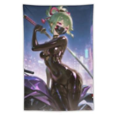 Imagem de LIEGBMEU Sexy Bikini Hot Anime Girl Tapeçaria 101.6 cm x 152.4 cm Interior Exterior Wall Quilt Art Decoração de Tapeçaria Caprichosa, AF178