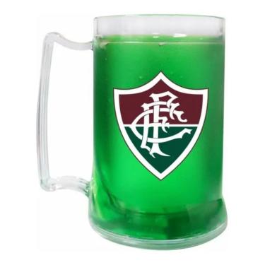 Imagem de Caneca Fluminense Oficial Com Gel Congelante Térmico 400Ml