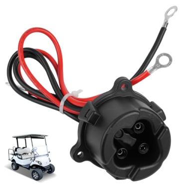 Imagem de Panglong Carrinho de golfe 48V MAC DC Charger-Plug Powerwise Receptáculo serve para Yamaha Golf Cart Charger Plug, adequado para Yamaha G29 Electric 2011-2017 Golf Cart, OEM#JR1-H235A-00, JW9-H6181-00