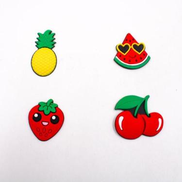 Imagem de Aplique Frutas Emborrachado Com 50 Peças - LADEIRA BIJUTERIAS, COLORID
