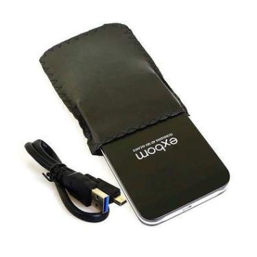 Imagem de Case De Gaveta Exbom CgHD-30 USB 3.0 Para HD 2.5 Sata Slim Externo