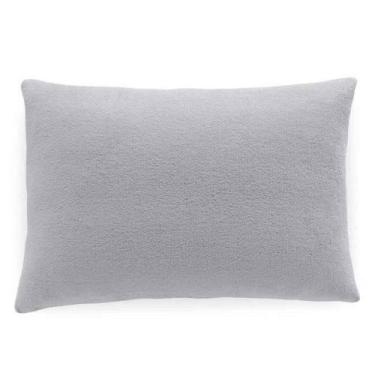 Imagem de Fronha Plush Inove Liso 50x70 Cinza Cromo Hedrons