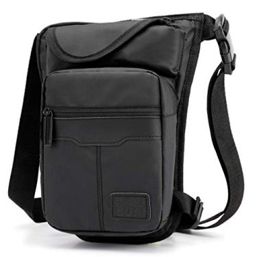 Imagem de Pochete de cintura para homens e mulheres, 04 - Preto, 15x6x29cm/5.90x2.36x11.41inch(L*W*H), Casual