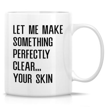Imagem de Retreez Caneca engraçada para dermatologistas – xícara de café de cerâmica de 325 ml – Presente dermatológico hilário para dermatologia, especialista em cuidados com a pele, médico de cuidados com a